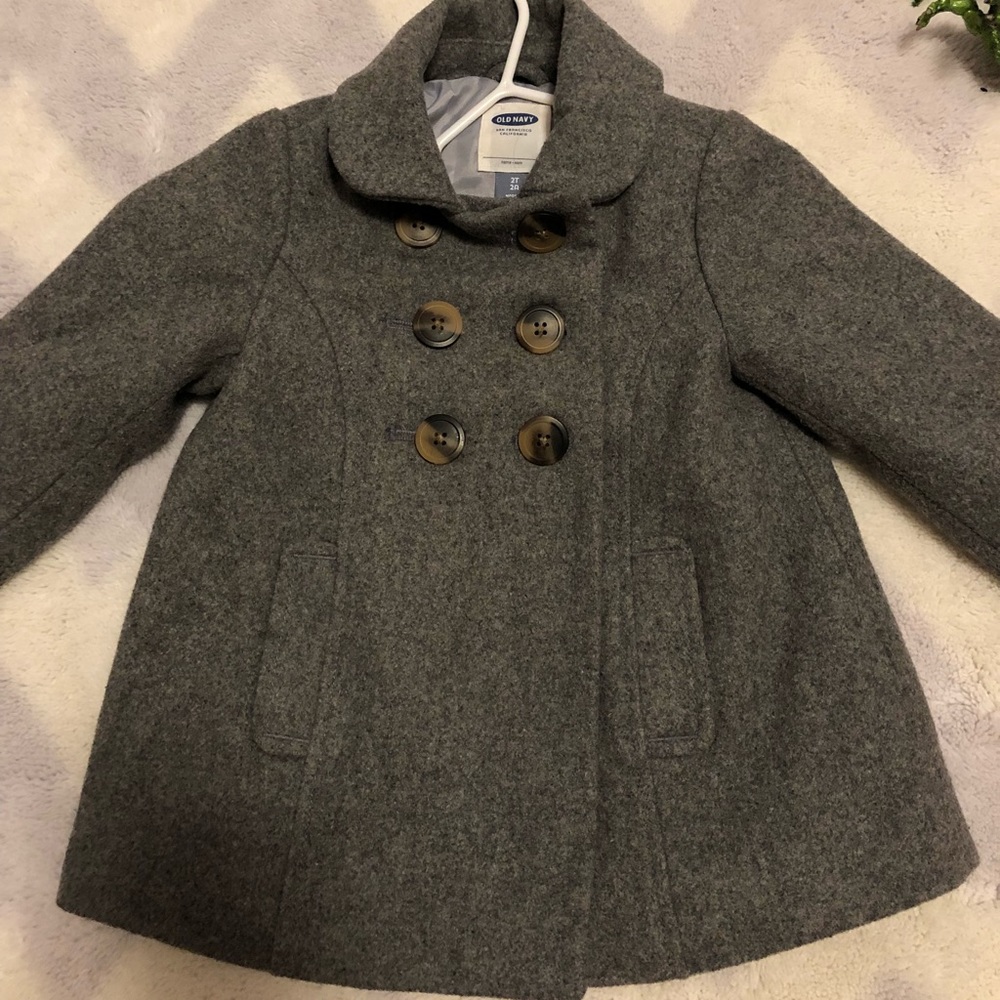 Grey old navy pea coat. Very good condition.